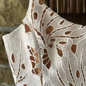 Michael Kors Palm Lace Slip Dress in White - size 2 by Michael Michael Kors Michael Kors Palm Lace Slip Dress in White - size 2 by Michael Michael Kors